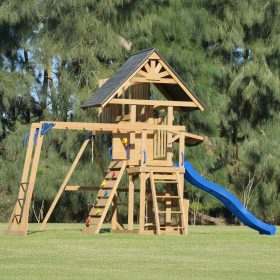AXI-Mitch-play-tower-Large-Wooden-Playground-Slide-Swings-Climbing-Wall-Tower-3