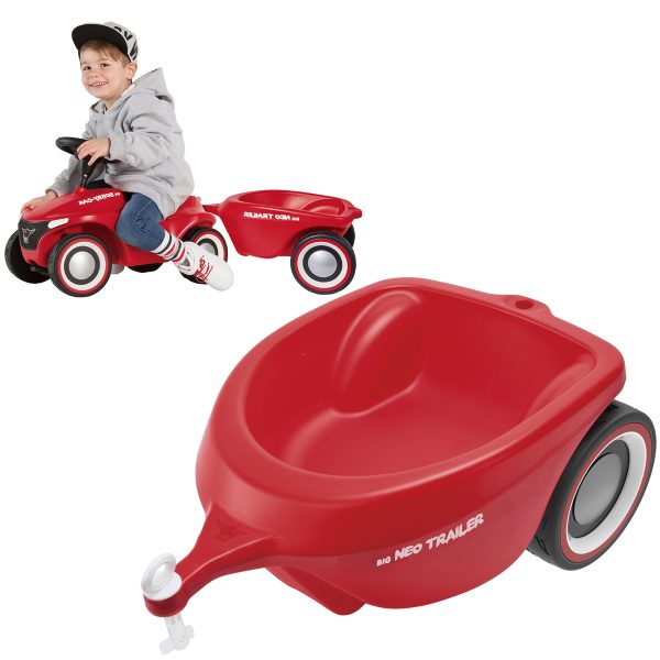 BIG-Bobby-Car-Neo-Ride-on-Trailer-Red BIG Bobby Car Neo Ride-on Trailer