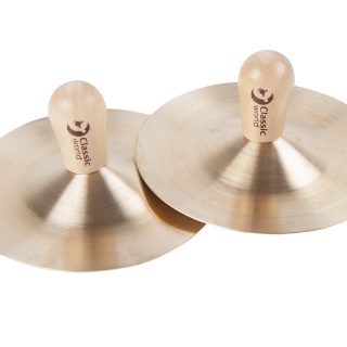 CLASSIC WORLD EDU Musical Instrument Cymbals (9 cm) for Children 2 pcs.