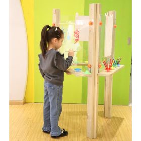 CLASSIC-WORLD-EDU-Transparent-Acrylic-Board-Easel-XXL-Art-Center-3-in-1-3