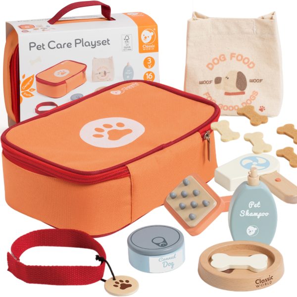 CLASSIC-WORLD-Portable-Care-Kit-Caring-for-Our-Pets-Veterinarian CLASSIC WORLD Portable Care Kit "Caring for Our Pets" Veterinarian