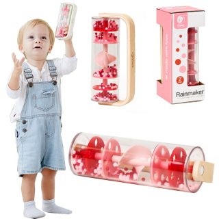 CLASSIC WORLD Red Tubular Rain Shower with Balls