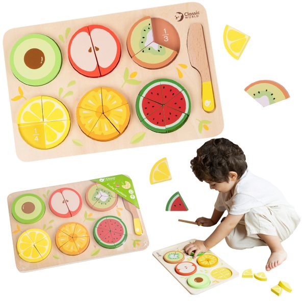 CLASSIC-WORLD-Wooden-Fruits-for-Cutting-with-Velcro-Learning-Fractions-and-Division-MONTESSORI-23-pcs CLASSIC WORLD Wooden Fruits for Cutting with Velcro + Learning Fractions and Division MONTESSORI 23 pcs.