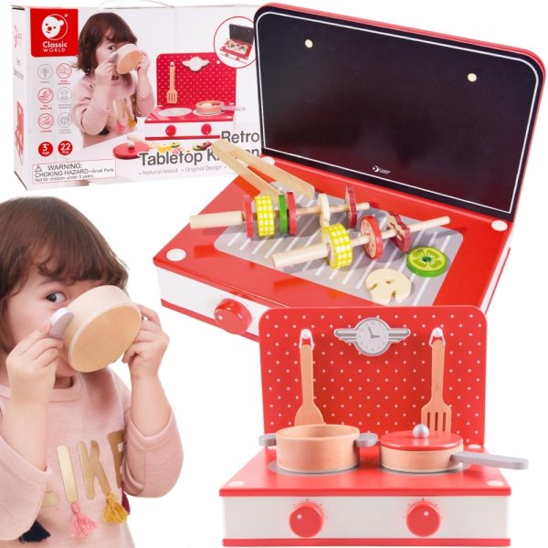CLASSIC-WORLD-Wooden-Kitchen-2-in-1-Grill-Stove-for-Children-22-pcs CLASSIC WORLD Wooden Kitchen 2 in 1 Grill + Stove for Children 22 pcs.