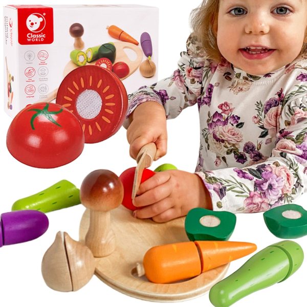CLASSIC-WORLD-Wooden-Vegetable-Cutter-Set-with-Velcro-16-pcs CLASSIC WORLD Wooden Vegetable Cutter Set with Velcro 16 pcs.
