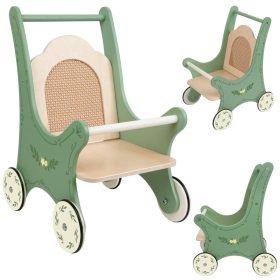 CLASSIC-WORLD-Wooden-Vintage-Doll-Stroller CLASSIC WORLD Wooden Vintage Doll Stroller