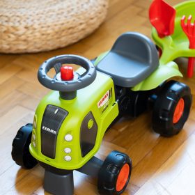 FALK-Claas-470-Arion-Ride-on-Green-with-Trailer-Sand-Kit-2