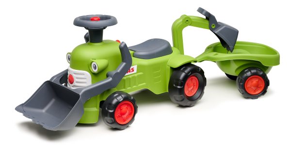 FALK Claas Ride-on Tractor with Trailer