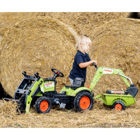 FALK-Tractor-with-Trailer-CLAAS-Arion-Backhoe-BUCKET-Loader-From-2-Years-2