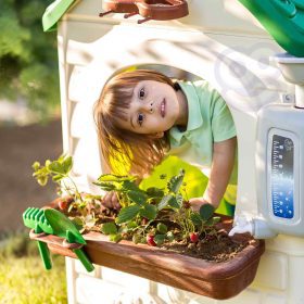 FEBER-Eco-Garden-House-Feeder-Waste-Segregation-Imitation-Solar-Panel-2