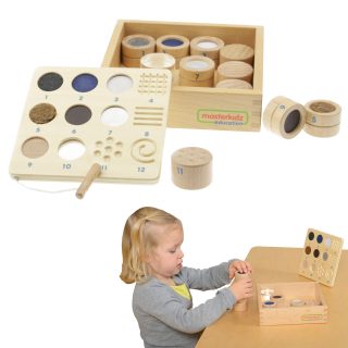 Guess by Touch Material and Texture 12 Montessori Elements