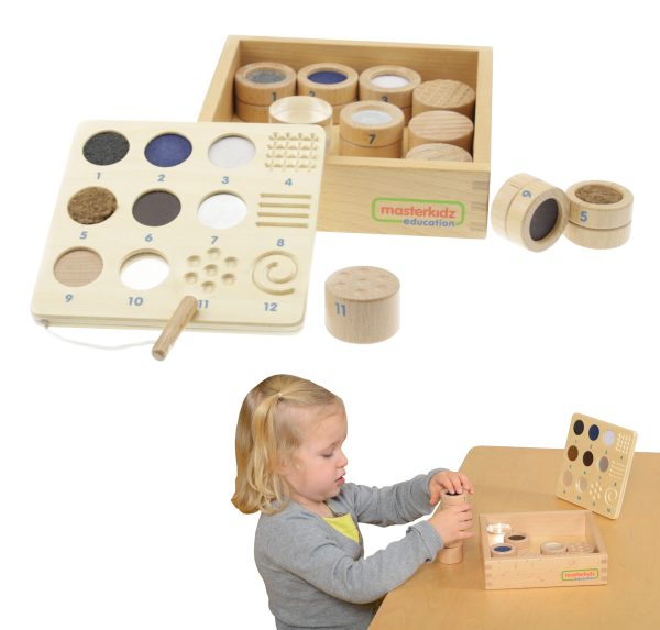 Guess by Touch Material and Texture 12 Montessori Elements