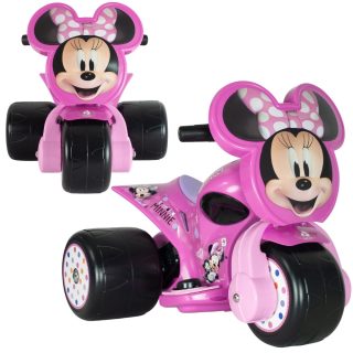 INJUSA Minnie Mouse Samurai 6V Tricycle Ride-on for Kids
