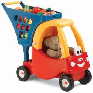 Little Tikes Cozy Coupe Ride-On Shopping Cart