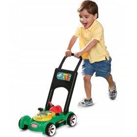 Little Tikes Kids' Lawn Mower Interactive Pusher Garden Toy