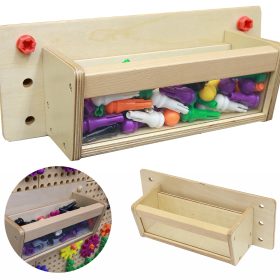 MASTERKIDZ Accessory Container with Transparent Wall - STEM Science and Education Board