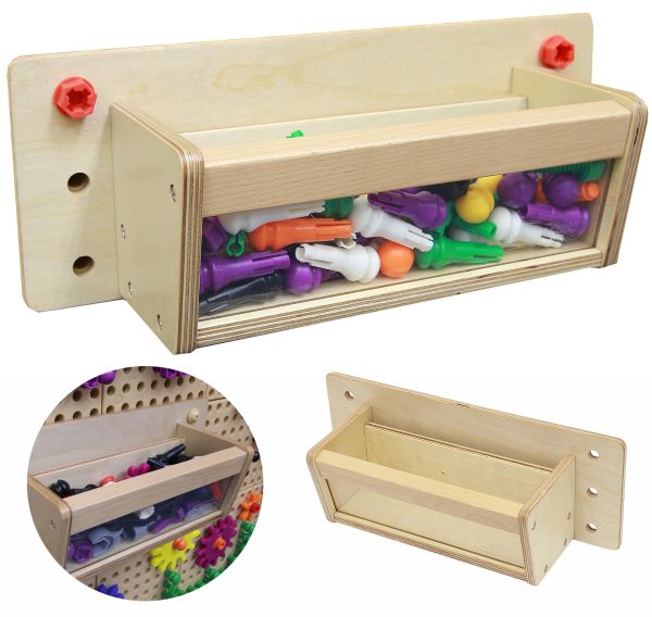 MASTERKIDZ Accessory Container with Transparent Wall - STEM Science and Education Board