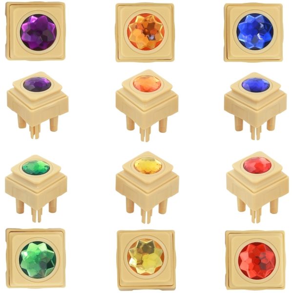 MASTERKIDZ-Acrylic-Colored-Diamonds-for-STEM-Science-Board-72-Pieces MASTERKIDZ Acrylic Colored Diamonds for STEM Science Board 72 Pieces