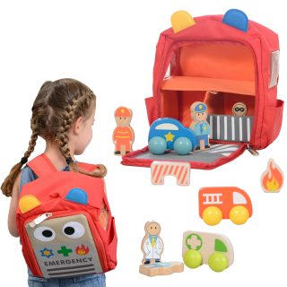 MASTERKIDZ Backpack Safety Rescue Center