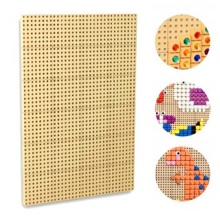 MASTERKIDZ Creative STEM Science Board Wall Panel 120x80 cm Without Mounting Panel