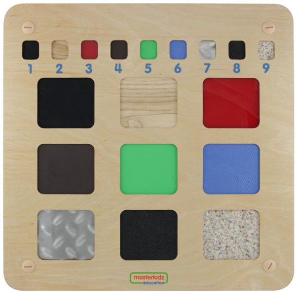 MASTERKIDZ-Educational-Board-Recognition-of-Materials-Textures-Sense-of-Touch MASTERKIDZ Educational Board Recognition of Materials Textures Sense of Touch