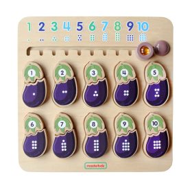 MASTERKIDZ-Eggplant-Montessori-Learning-Number-Board-1