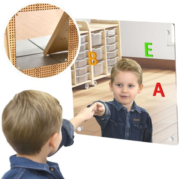 MASTERKIDZ Large Magnetic STEM Mirror