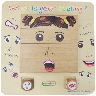 MASTERKIDZ Learning Emotions Wooden Montessori Game