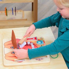 MASTERKIDZ-Learning-Healthy-Oral-Hygiene-with-a-Dog-as-an-Example-Montessori-Educational-Wall-Chart-2
