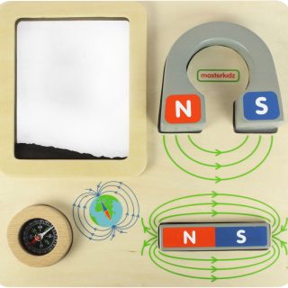 MASTERKIDZ Magnetic Play Educational Board Montessori Compass