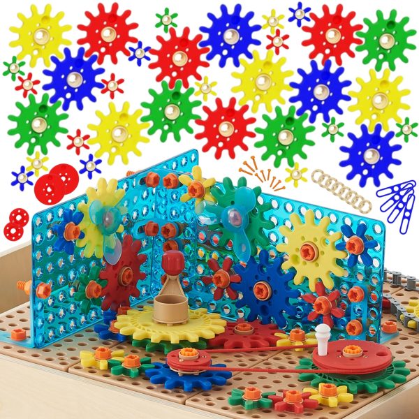 MASTERKIDZ-Mixed-Gears-Accessory-Set-for-STEM-Wall-Panels-198-pcs MASTERKIDZ Mixed Gears Accessory Set for STEM Wall Panels 198 pcs.