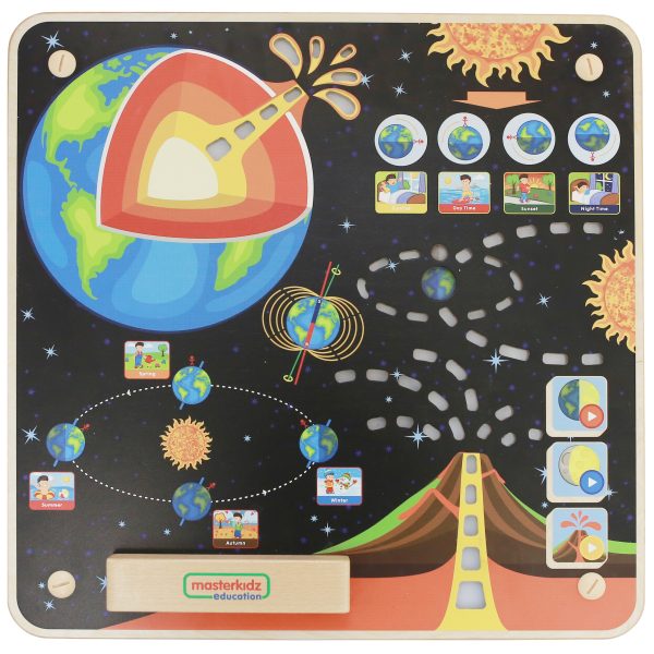 MASTERKIDZ Montessori Earth Educational Board