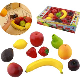 MASTERKIDZ Realistic Fruit Kitchen Set 10 Pieces