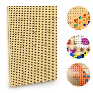 MASTERKIDZ STEM Creative Science Board Wall Panel + Mounting Panel 120x80cm