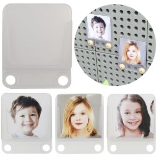 MASTERKIDZ Transparent Photo Card Pocket Case 6 pcs.