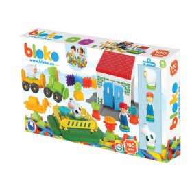 MOCHTOYS-Hedgehog-Pin-Bricks-FARM-in-a-Box-of-100-pieces-3-Figures-2