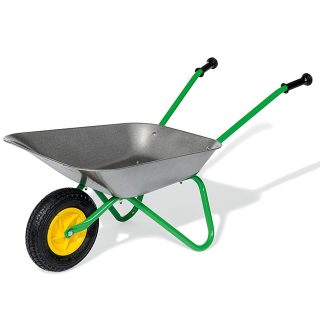 Rolly Toys Gray Metal Children's Wheelbarrow