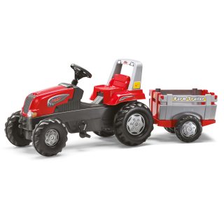 Rolly Toys RollyJunior RT - Pedal tractor with trailer Junior 3-8 years up to 50kg