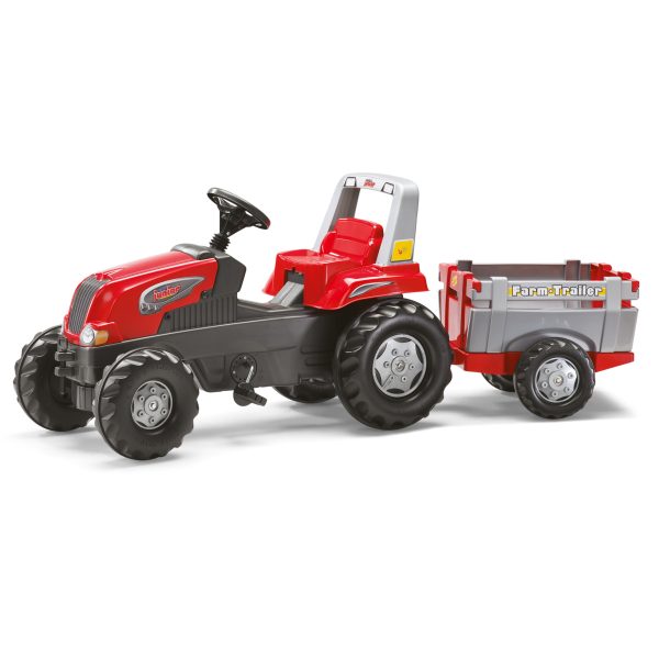 Rolly-Toys-RollyJunior-RT-Pedal-tractor-with-trailer-Junior-3-8-years-up-to-50kg Rolly Toys RollyJunior RT - Pedal tractor with trailer Junior 3-8 years up to 50kg