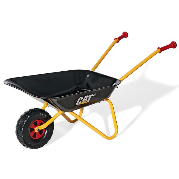 Rolly Toys rollyMetallschubkarre CAT - Metal Wheelbarrow for Children