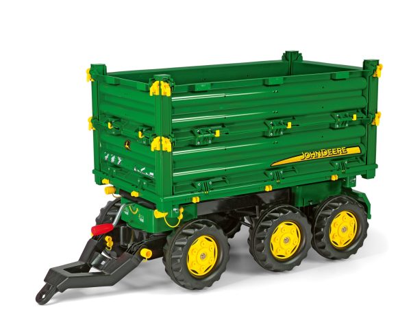 Rolly-Toys-rollyMulti-Trailer-Rolly-Multi-John-Deere-3-axle-dump-trailer Rolly Toys rollyMulti Trailer - Rolly Multi John Deere 3-axle dump trailer