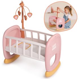 SMOBY Baby Nurse Cradle with Mobile