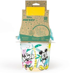 SMOBY-Green-Mickey-and-Minnie-Mouse-Bucket-with-Sand-Accessories-and-Bioplastic-Watering-Can-2
