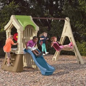 STEP2-Tower-with-Swings-Playground-Slide-3