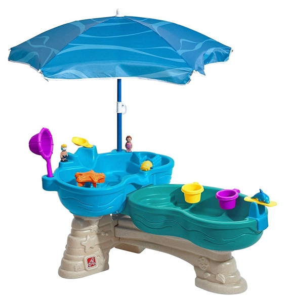 STEP2 Two-Tier Laguna Sandbox Water Table