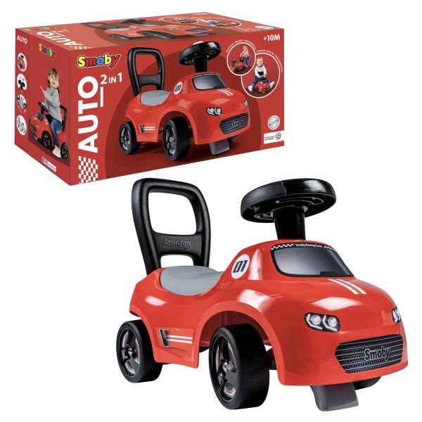 Smoby-Red-Ride-On-with-Horn Smoby Red Ride-On with Horn