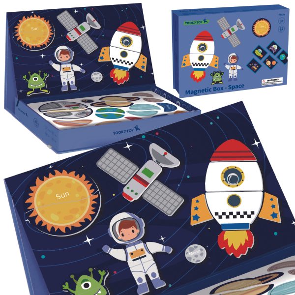 TOOKY-TOY-Magnetic-Puzzle-Space-Puzzle TOOKY TOY Magnetic Puzzle Space Puzzle