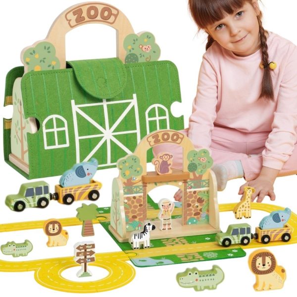 TOOKY-TOY-Mini-Zoo-Portable-Animal-Bag-Set TOOKY TOY Mini Zoo Portable Animal Bag Set