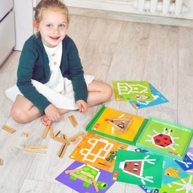 TOOKY-TOY-Puzzle-Logic-Game-Puzzles-Magnetic-Blocks-for-Children-49-pcs-1