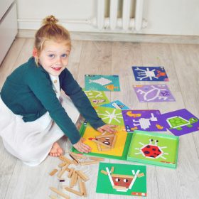 TOOKY-TOY-Puzzle-Logic-Game-Puzzles-Magnetic-Blocks-for-Children-49-pcs-2